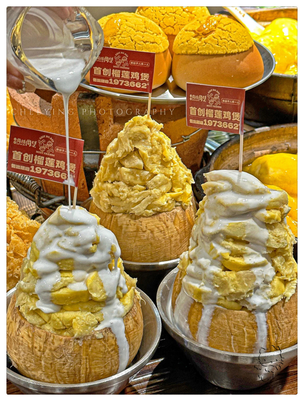 多少次来广州就为了这口巨无霸榴莲椰子冻01  每次来广州, 我都迫不