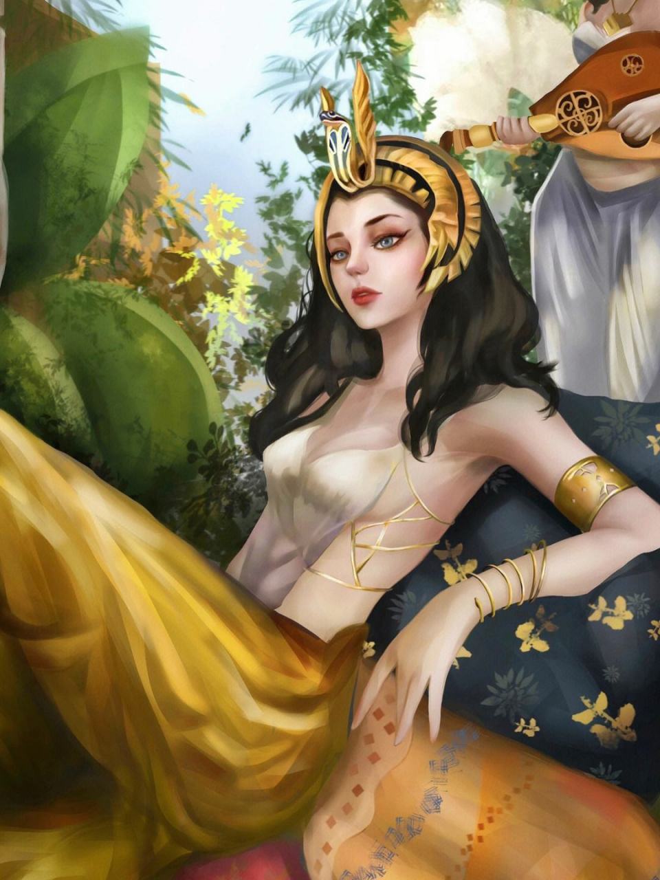 公元前30年,埃及艳后全身赤裸地,躺在冰冷的床上.