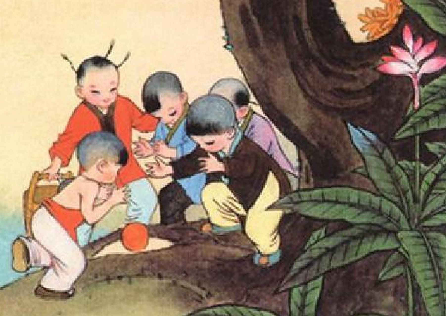 北宋宰相文彦博树洞取球  北宋著名宰相文彦博小时候很喜欢玩踢球.