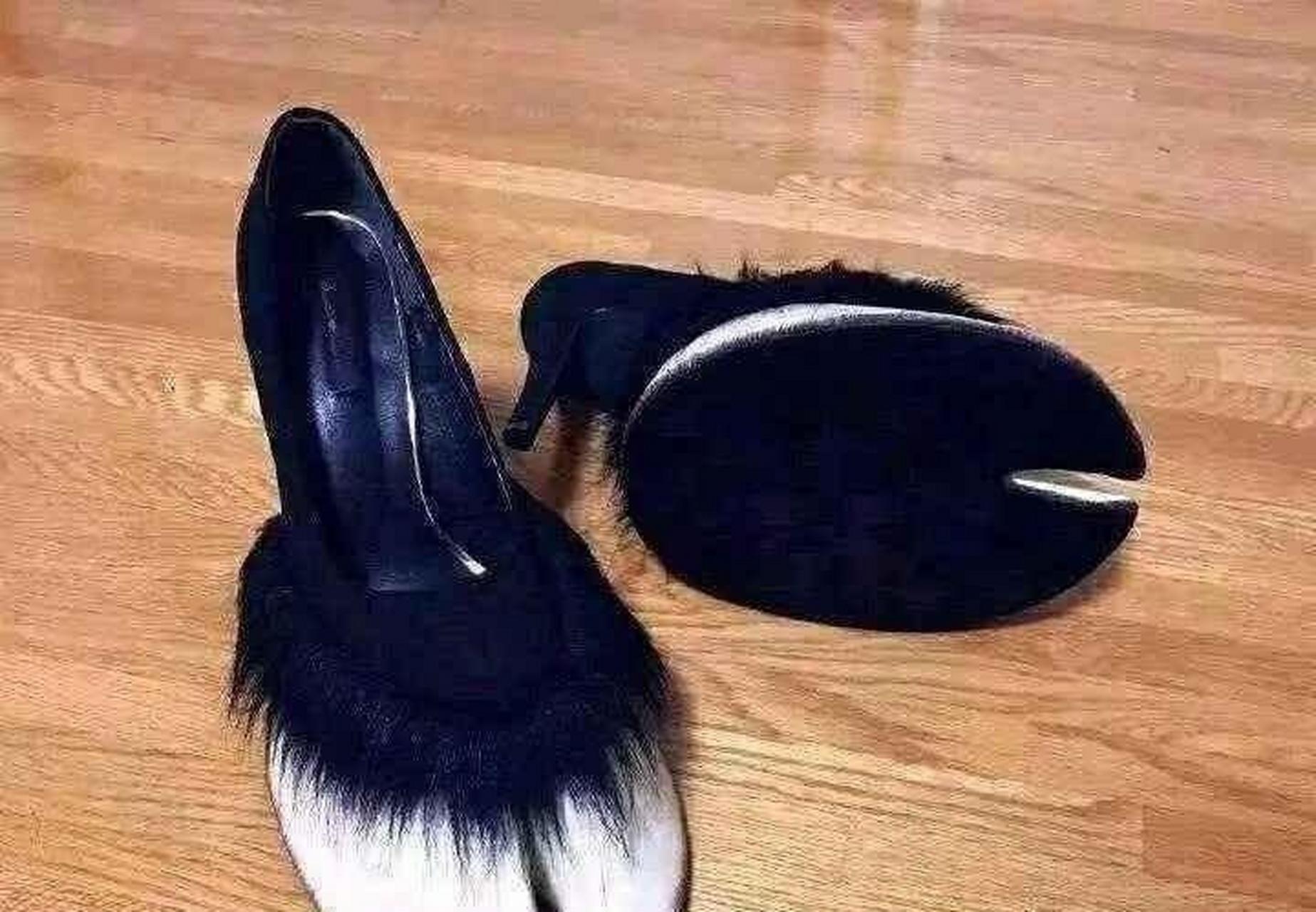 老婆生日,买了个驴蹄子鞋,大家觉得怎么样?