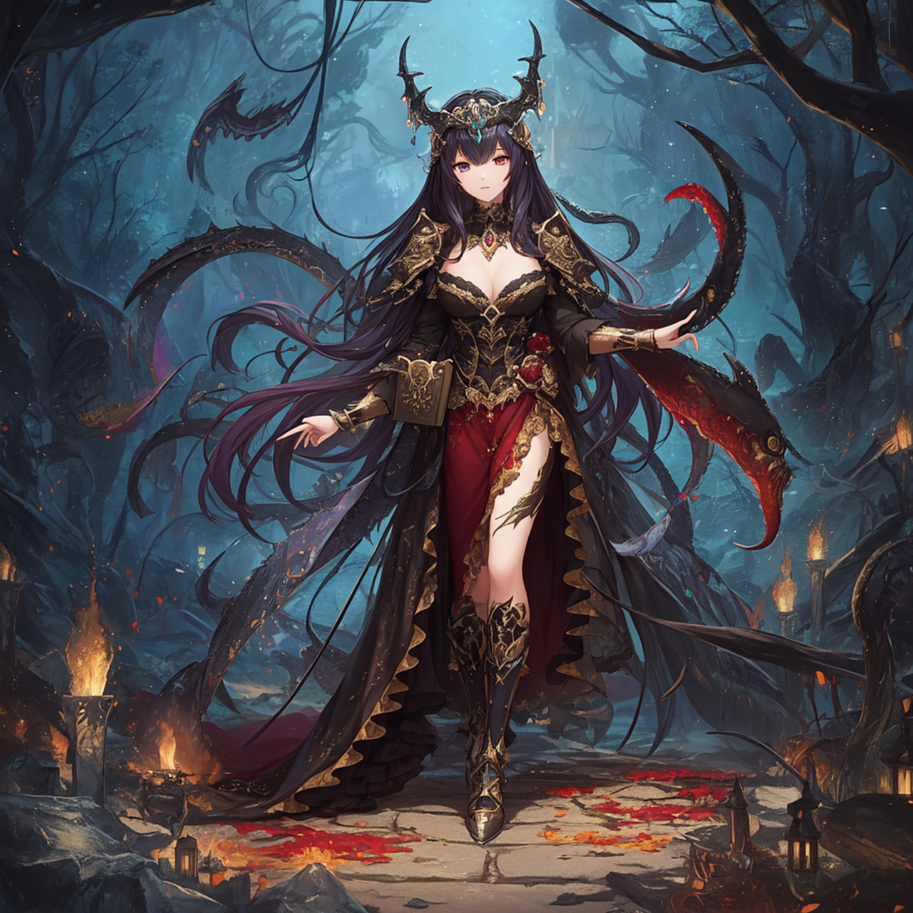 克苏鲁暗黑系ai小姐姐[汗]不过不恐怖的克苏鲁还是克苏鲁吗?