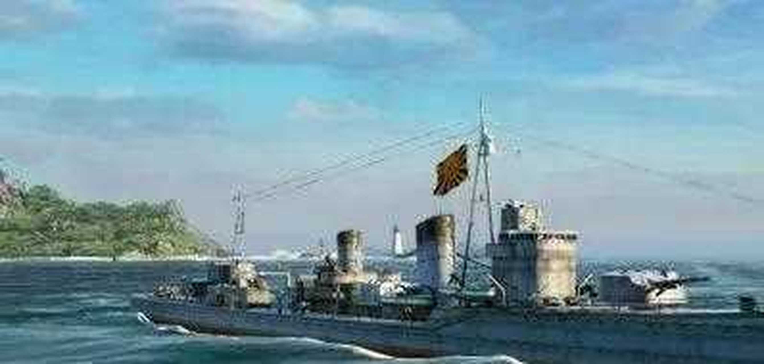 龙田号轻巡洋舰图片