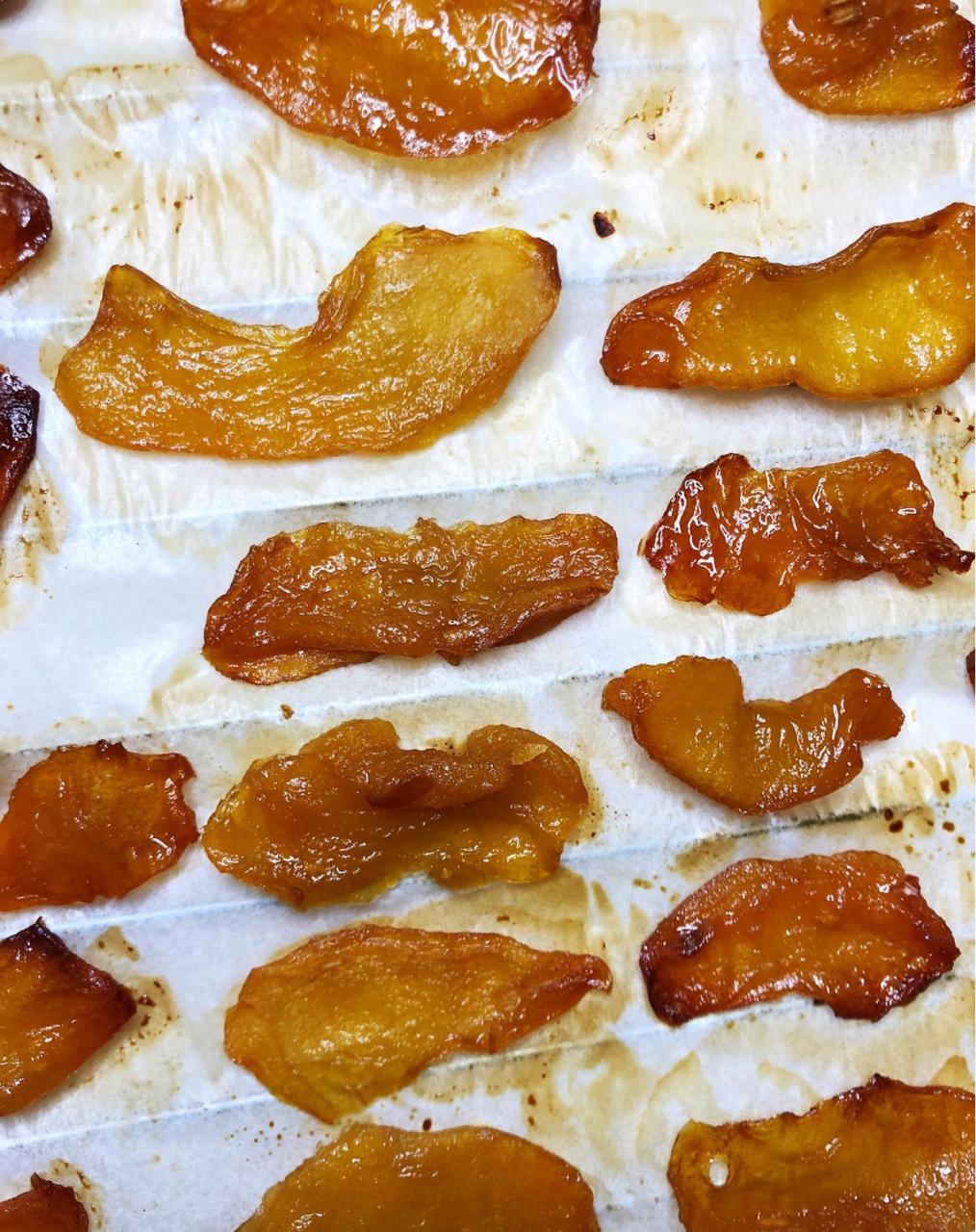 学一下怎么做蜜饯吧 自制蜜饯[微风]烤箱苹果干[微风]|||烤箱自制无