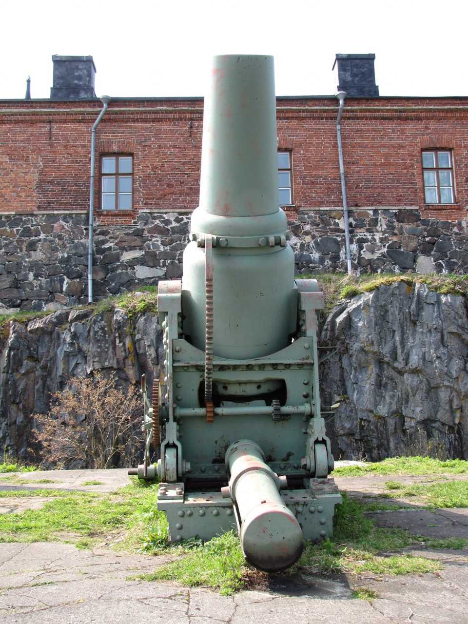 沙俄11英寸280mm,m1877型榴弹炮m1877是一种短管后装式迫击炮