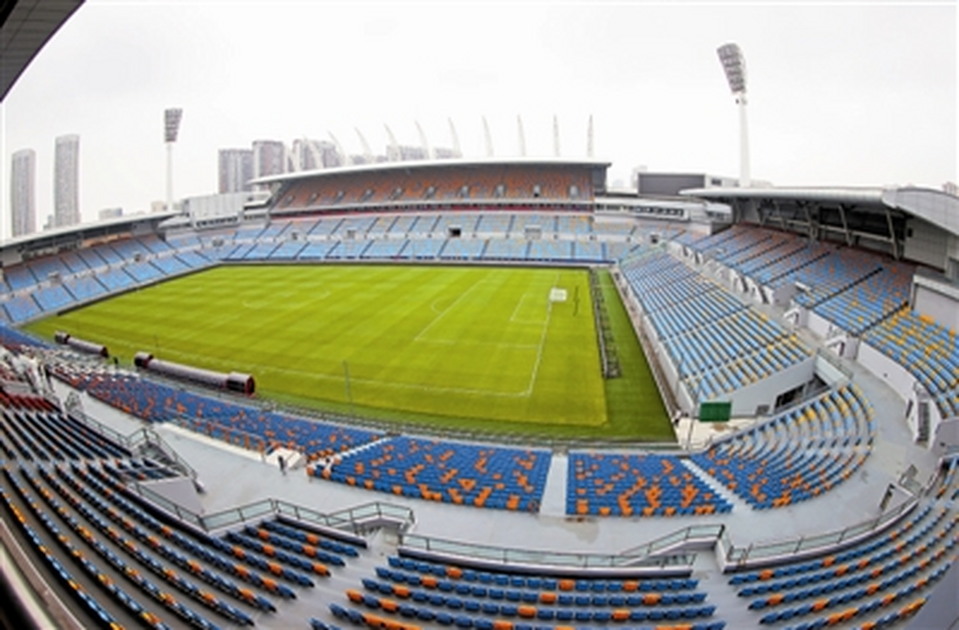 天津泰达足球场重装亮相:津门虎周五迎战深圳  目前,泰达足球场完成