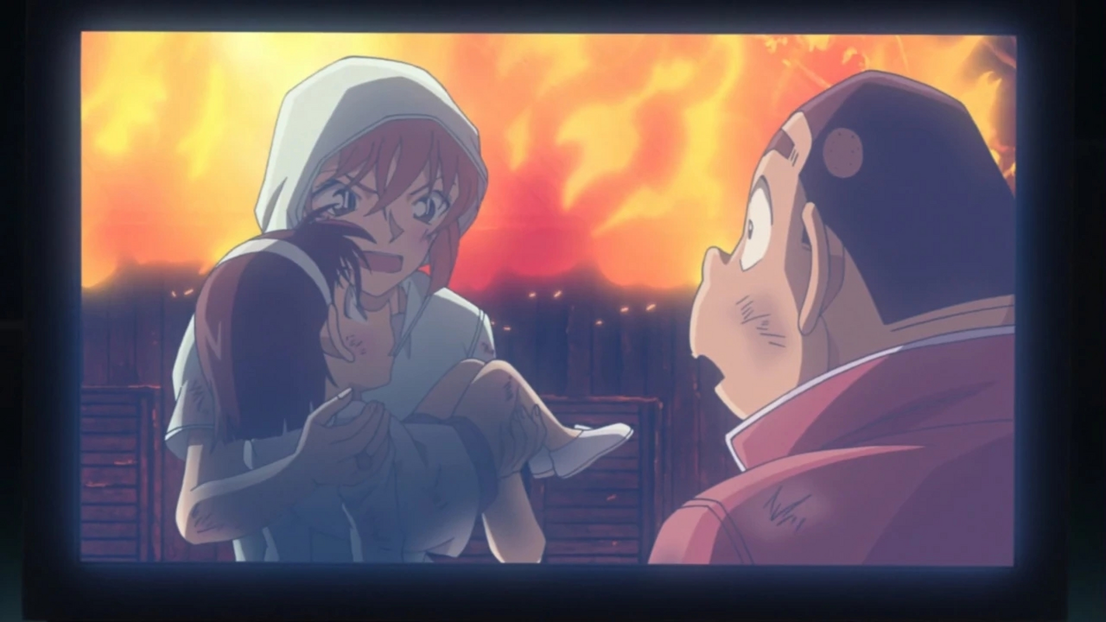 名侦探柯南# 小岛元太:"这位漂亮的大姐姐是谁?