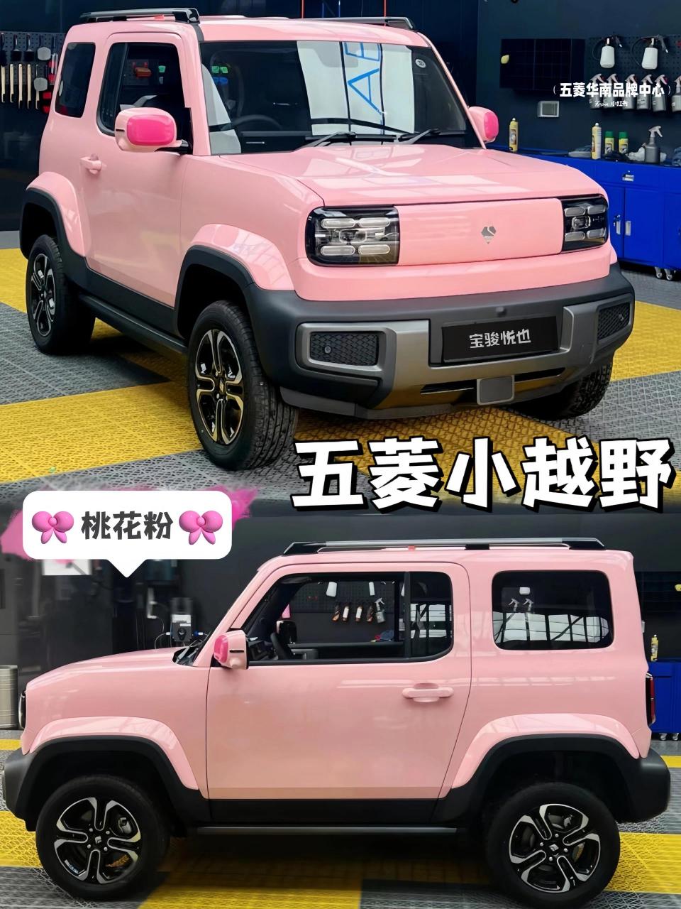 女生的第166台越野当然要粉粉嫩嫩哇96 又甜又酷的小车车[皱眉r]