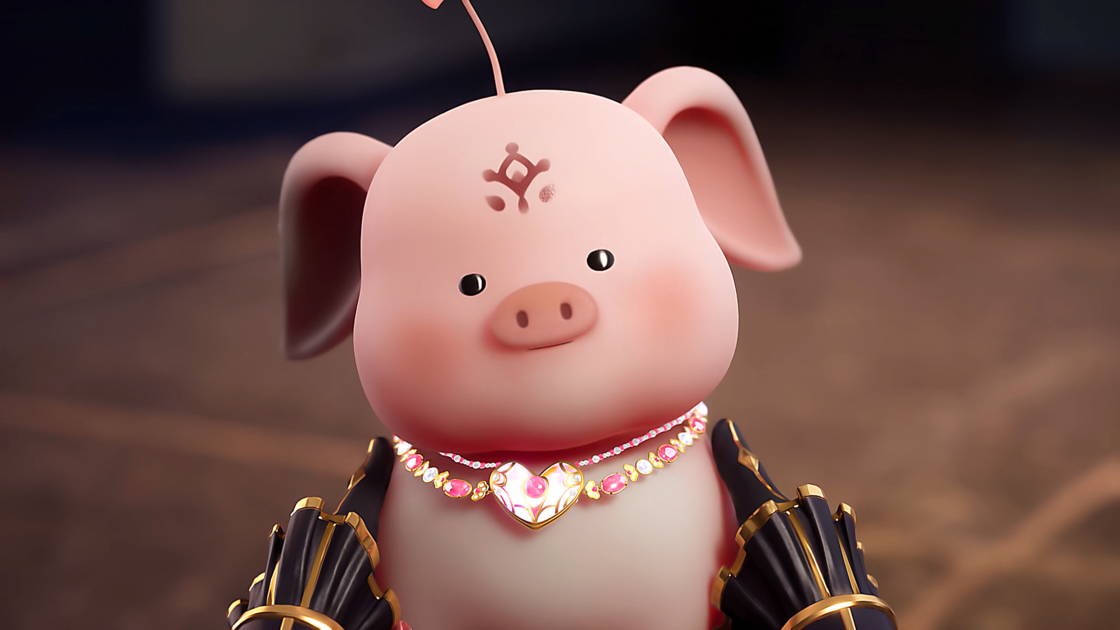 国漫萌宠|《神印王座》镜像宝神猪"麦兜"高清壁纸电脑/手机壁纸