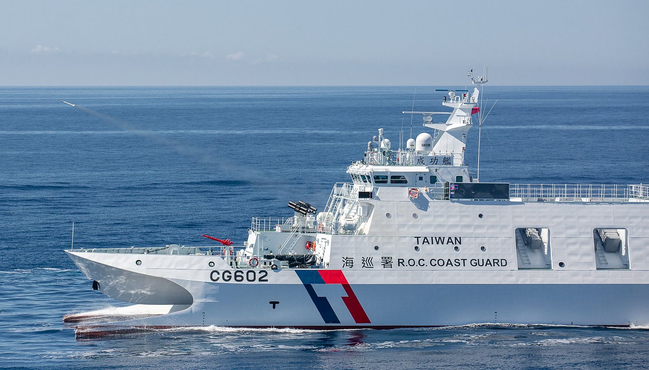 的改型是安平级巡逻船(12艘),它们在战时也可以充当快速反舰导弹艇