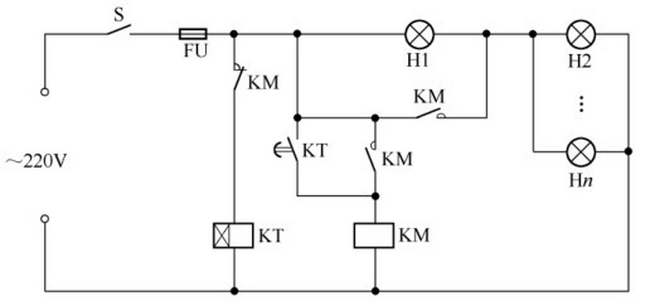 冷库白炽灯限流延寿电路 冷库中使用的白炽灯损坏率较高.
