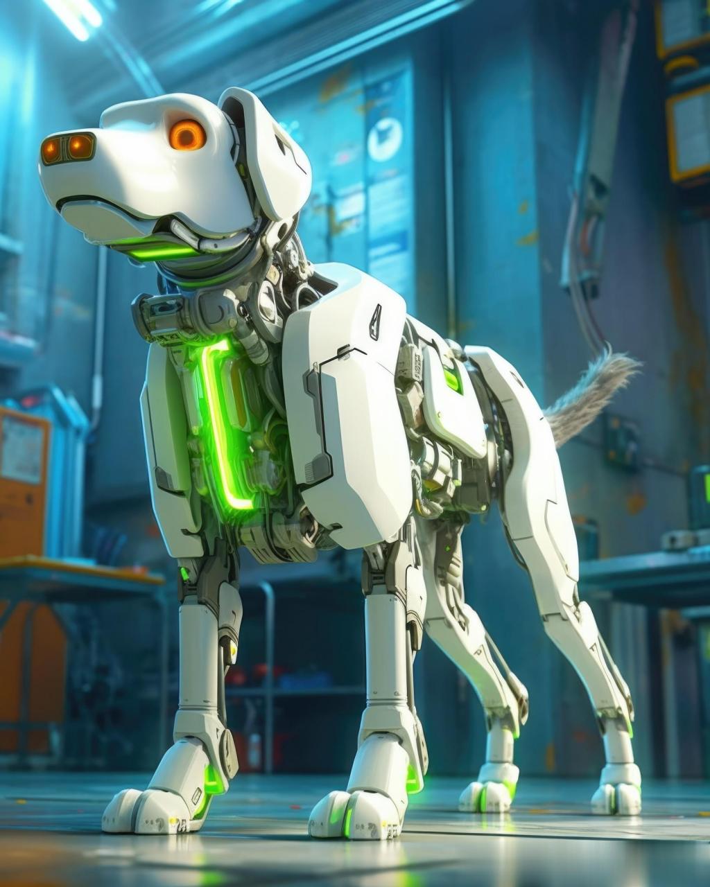 mj ai:机械动物,作者nam tran