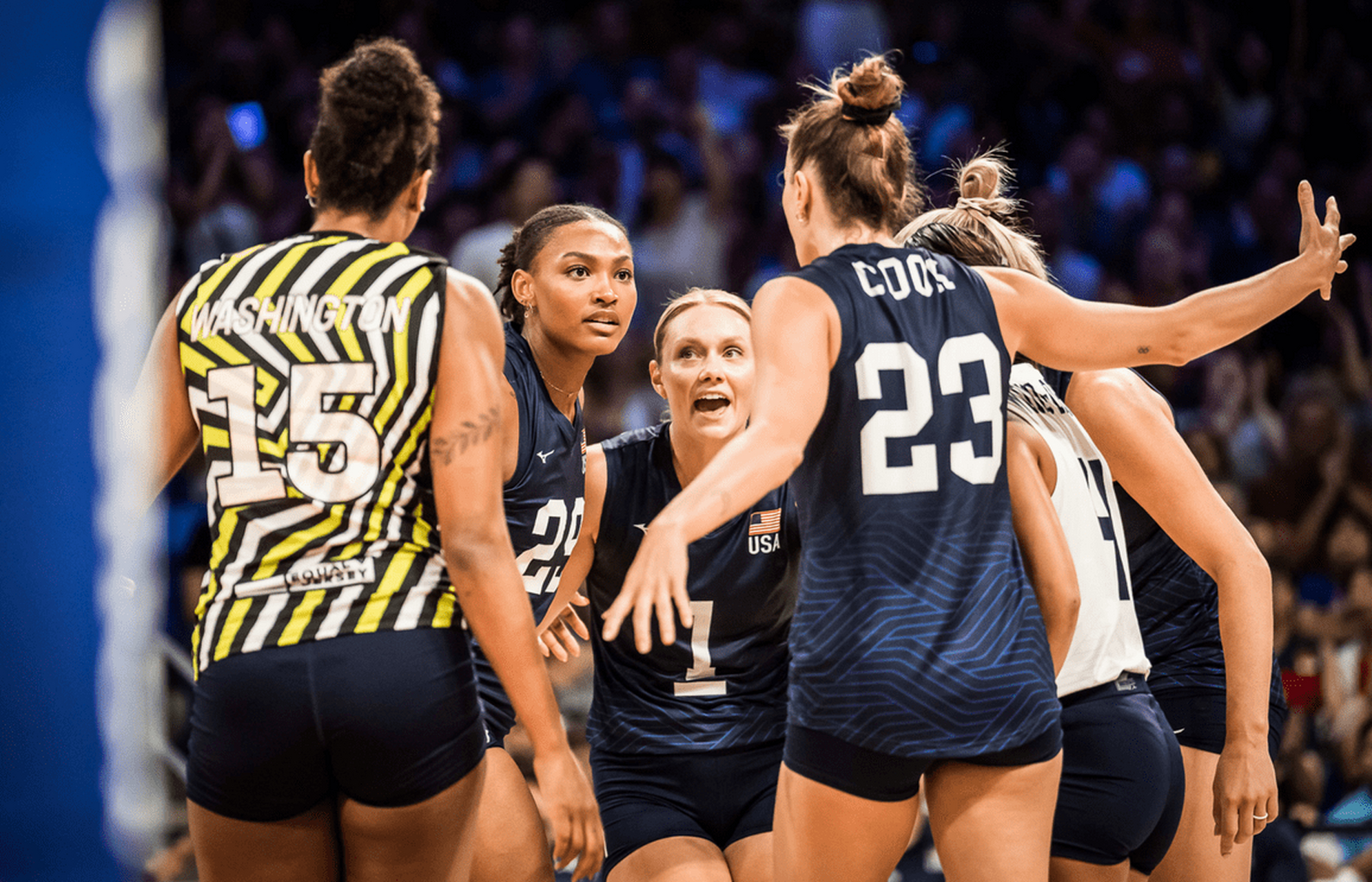 土耳其女排3比1胜美国女排[火焰]  2023年世界女排联赛从分站赛到总