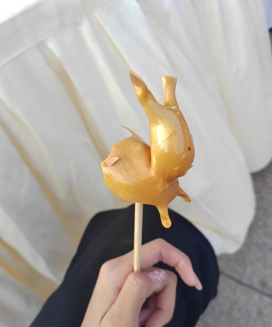 吹糖人的,你家兔子长这样?