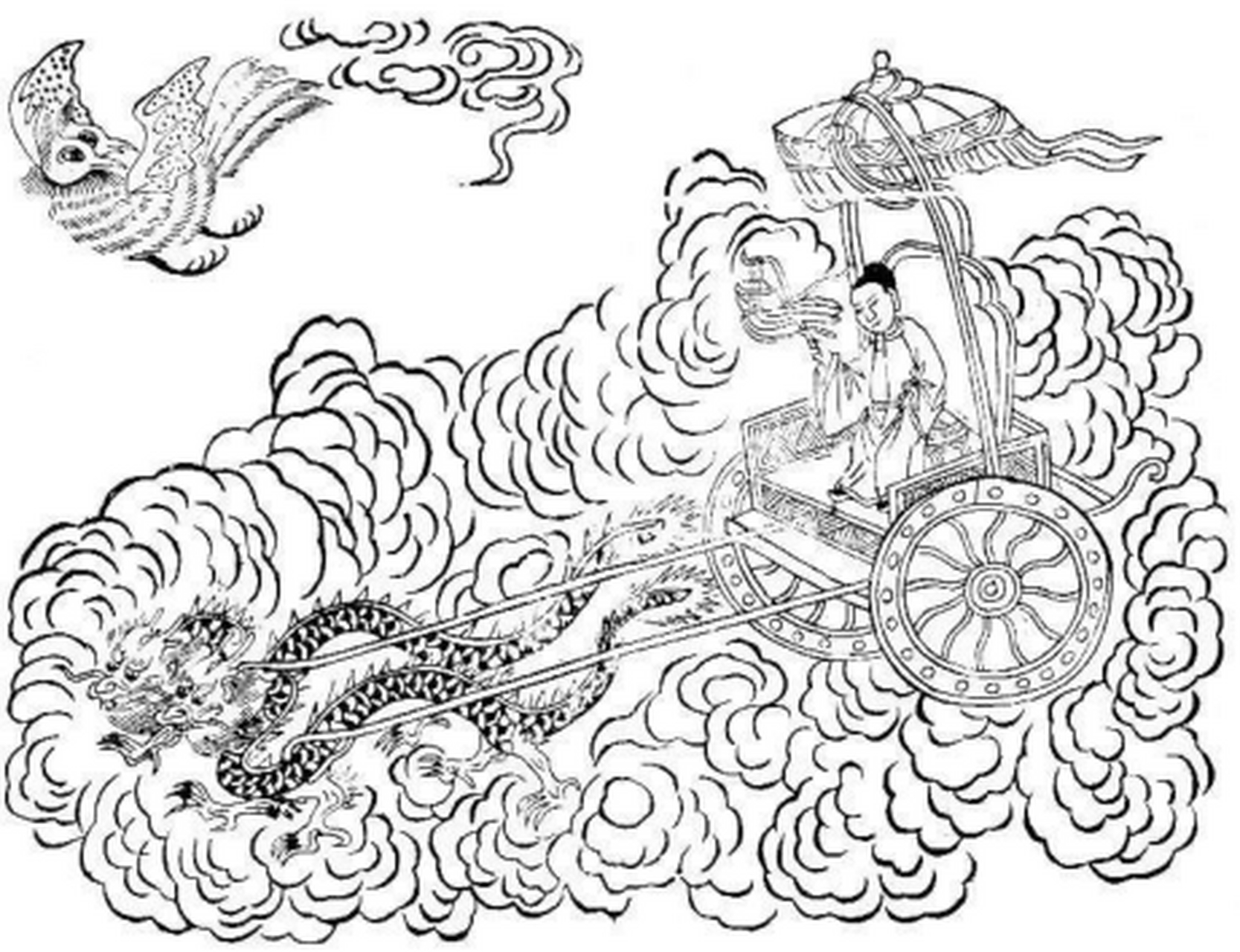 【山海经之人神——夏后启】半神半人         《海外西经》有曰:大乐