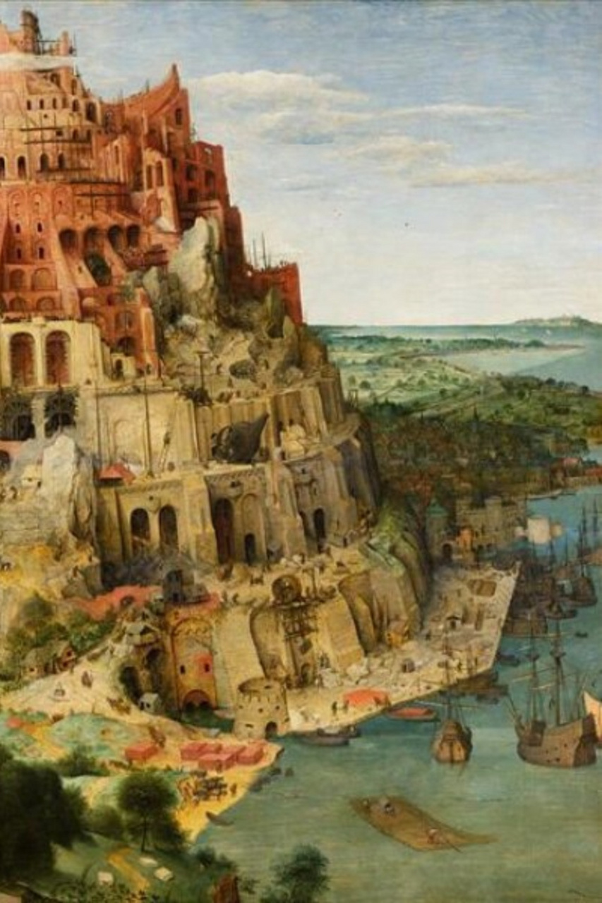 巴别塔 the tower of babel  作品名称:巴别塔  这幅作品是老彼得