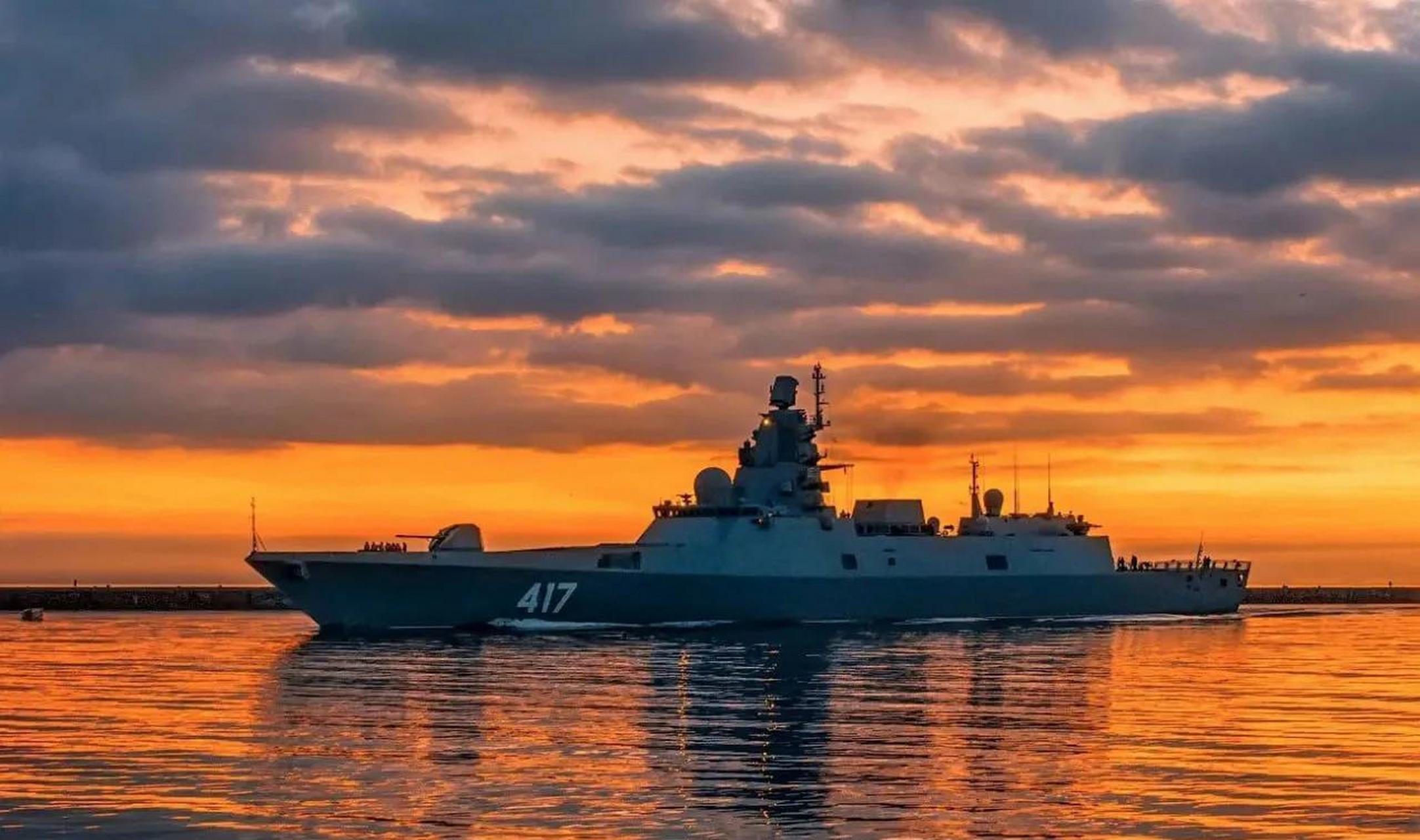 俄罗斯护卫舰"戈尔什科夫海军上将"号将进入地中海海域,可惜也只能在