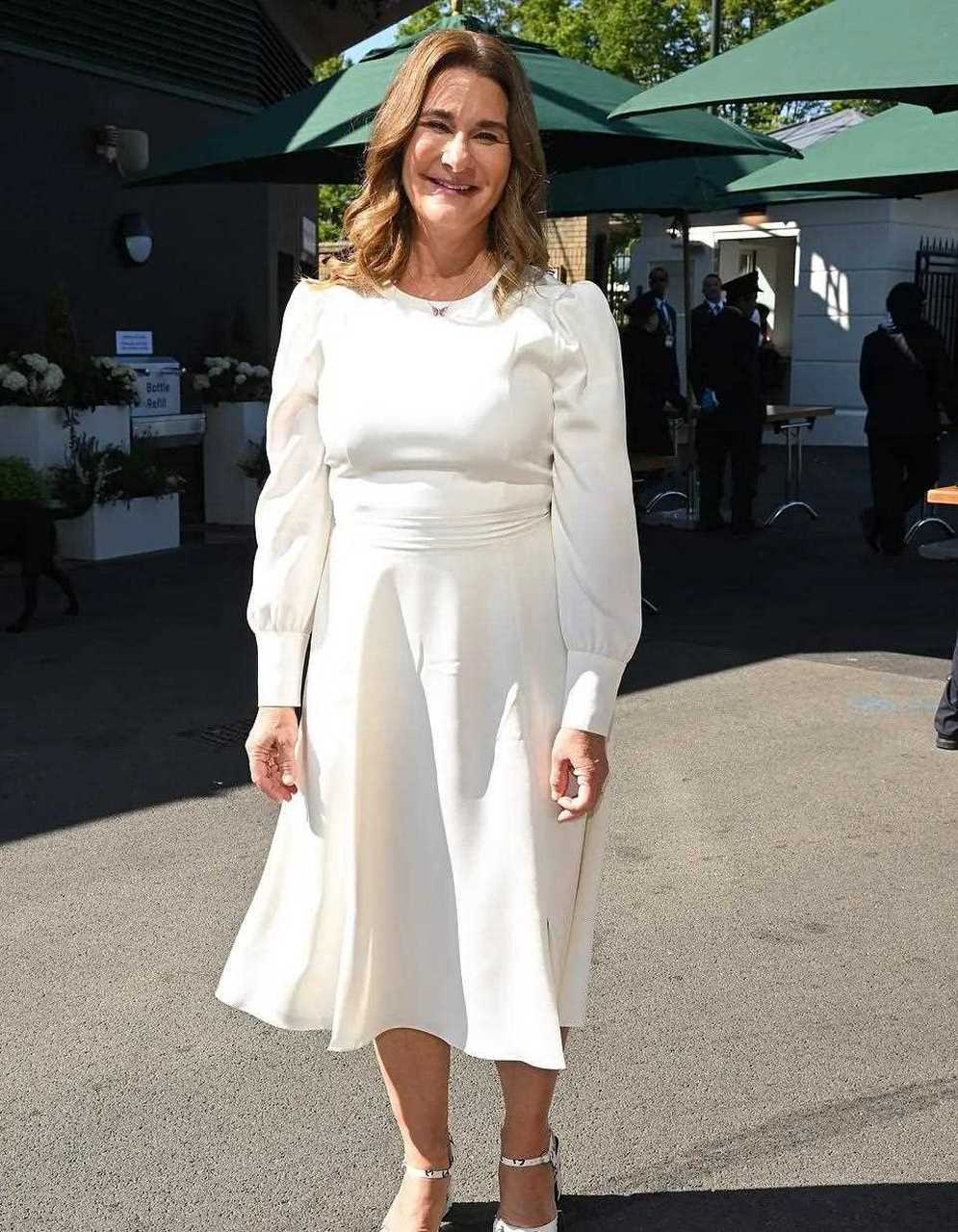 梅琳达·盖茨不顾女儿"男友风波"抵达温网比赛现场!