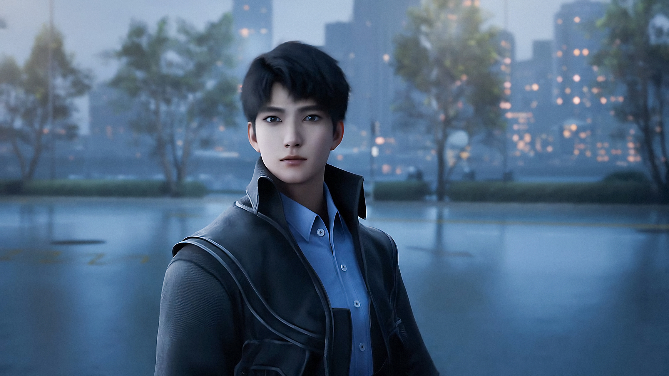 《遮天》主角叶凡高清壁纸:号"叶天帝",初为地球上