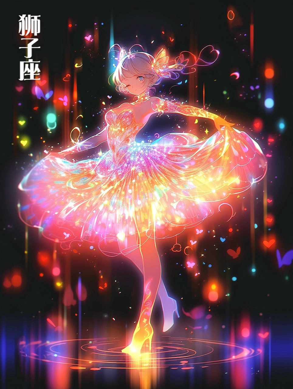 十二星座美梦公主  7415白羊座公主:守护燃烧之巅 一个辉煌的火焰