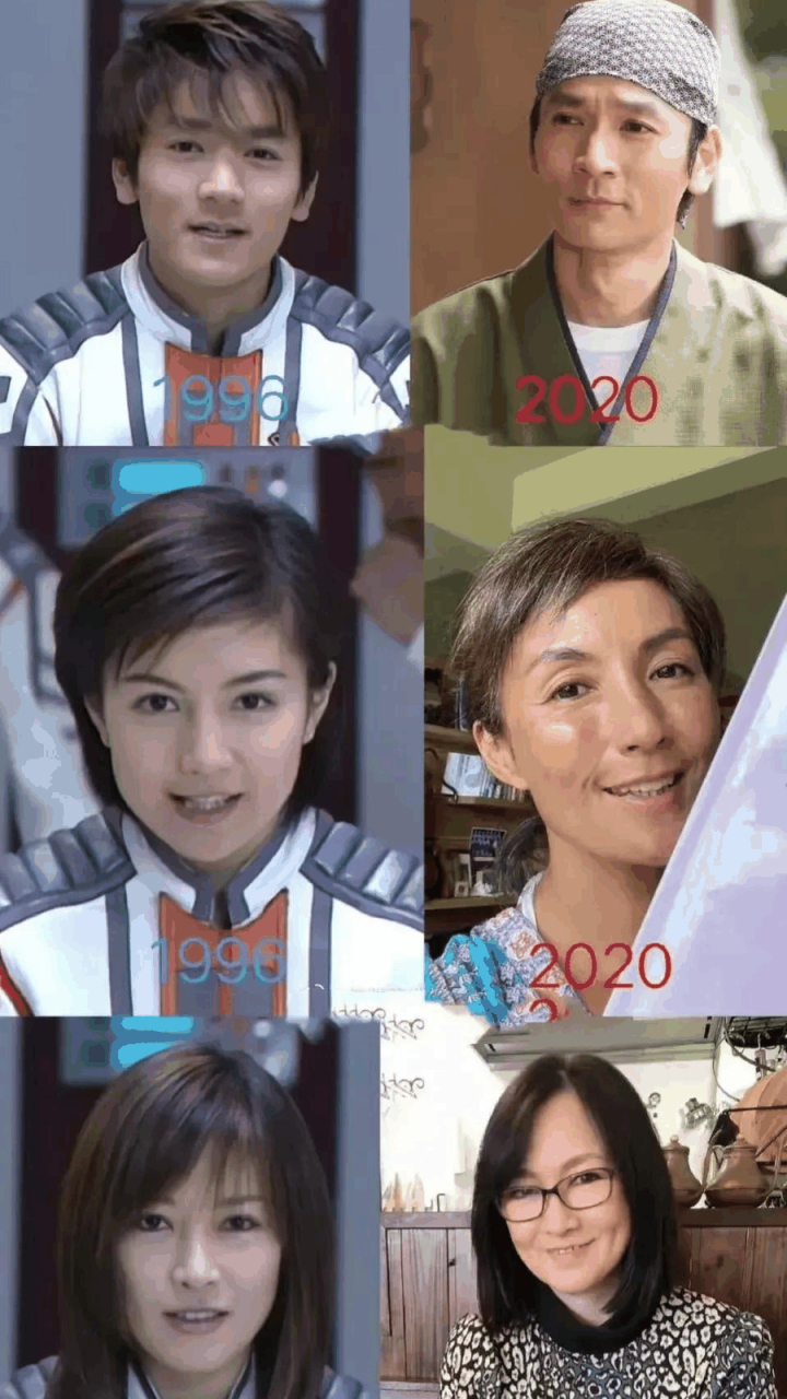 gif创作人# 迪迦奥特曼的几个演员现状,丽娜有点不忍直视了