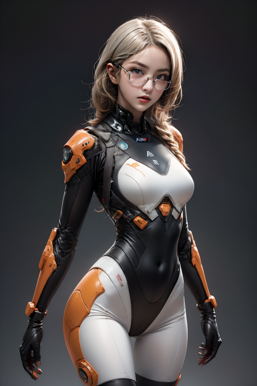 科幻,战斗服,长发美女