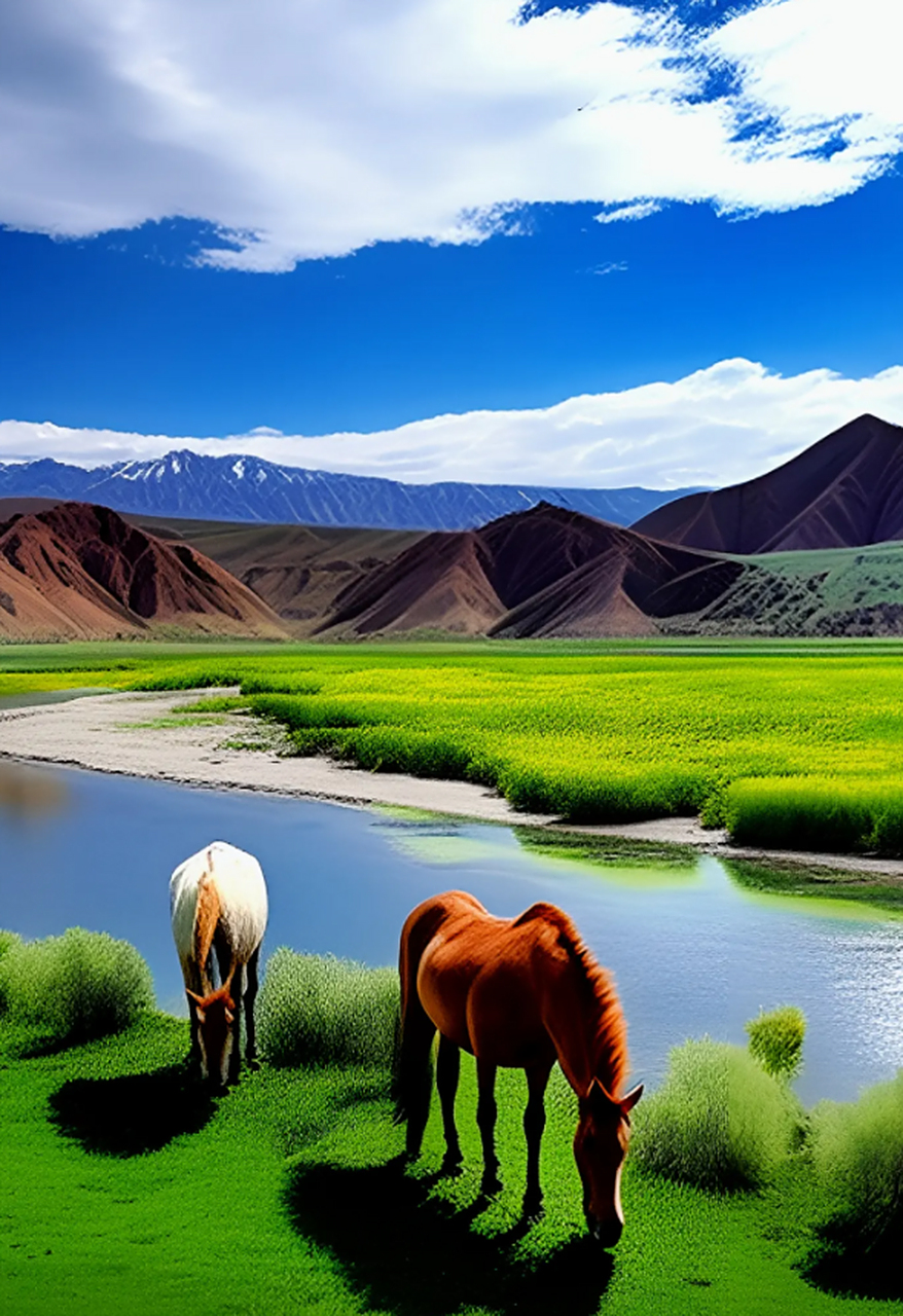 它们在草原上奔跑,让人感到无比自由与畅快