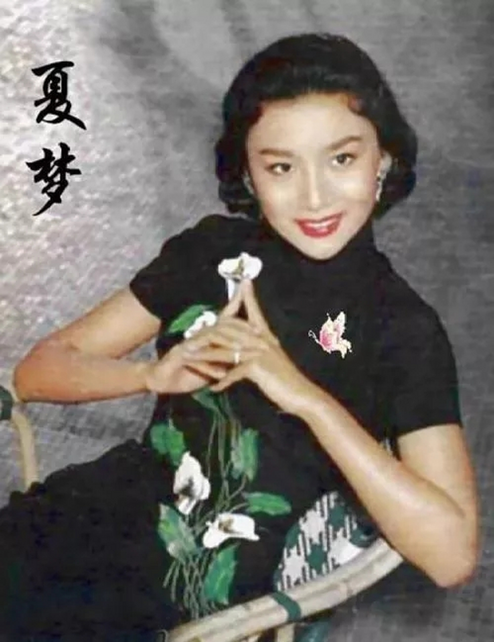 绝代佳人:香港长城大公主夏梦,她的美可以秒杀当今任何一张网红脸.