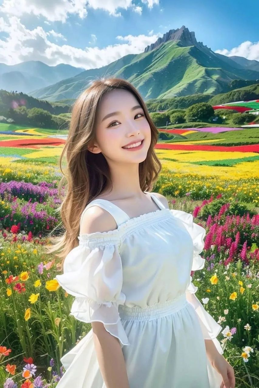 甜美气质的阳光女孩#ai# #ai绘画# #ai共创计划