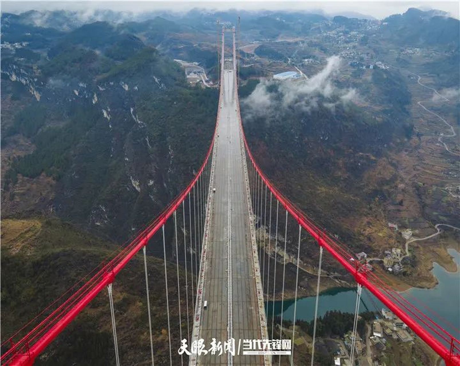 【"桥"见贵州】"桐梓河特大桥的桥梁锚固体系同时采用了隧道锚和重力