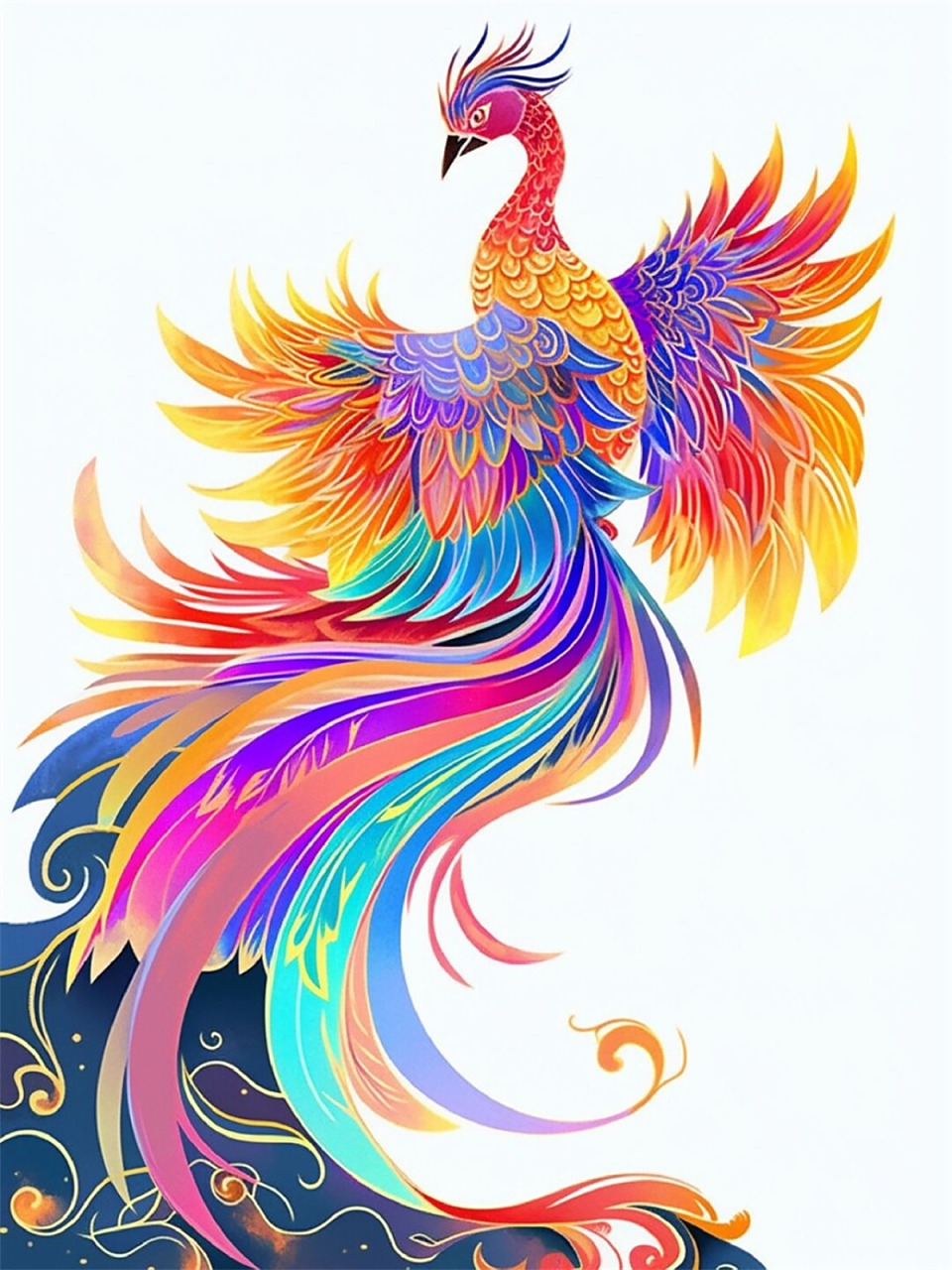 凤凰涅槃,浴火重生