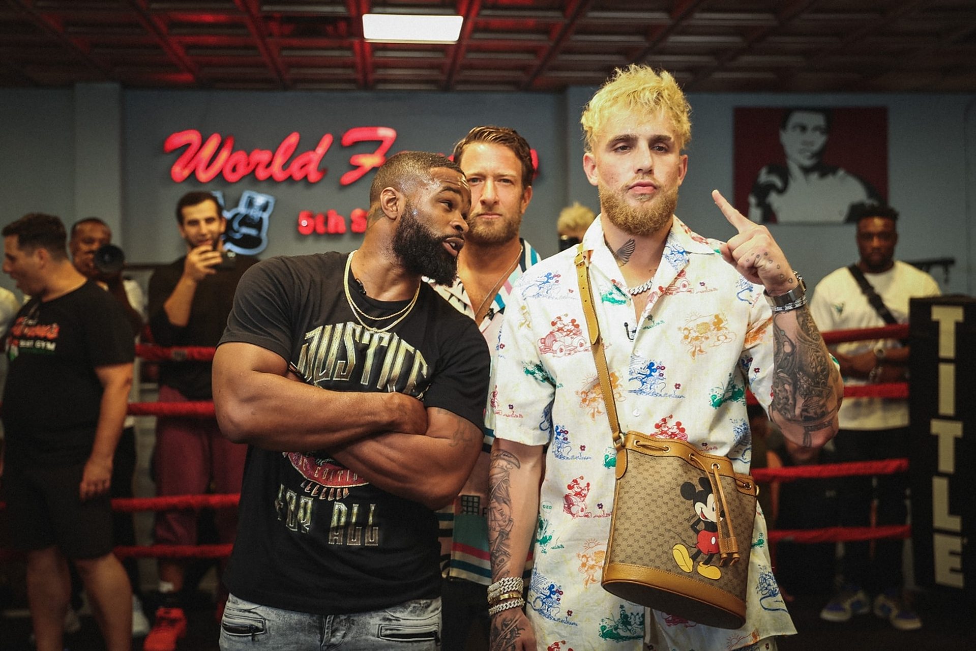 杰克-保罗(jake paul )谈弗洛伊德-梅威瑟(floyd mayweather )训练他