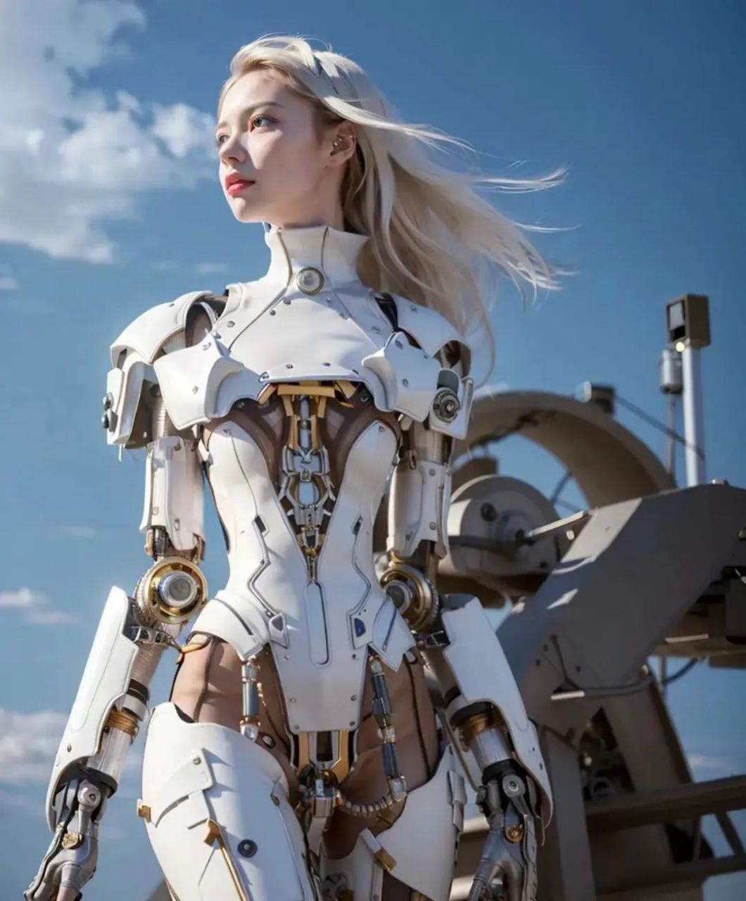 ai绘画—机械高冷女孩,未来女战士!#ai# #ai绘画# #ai共创计划