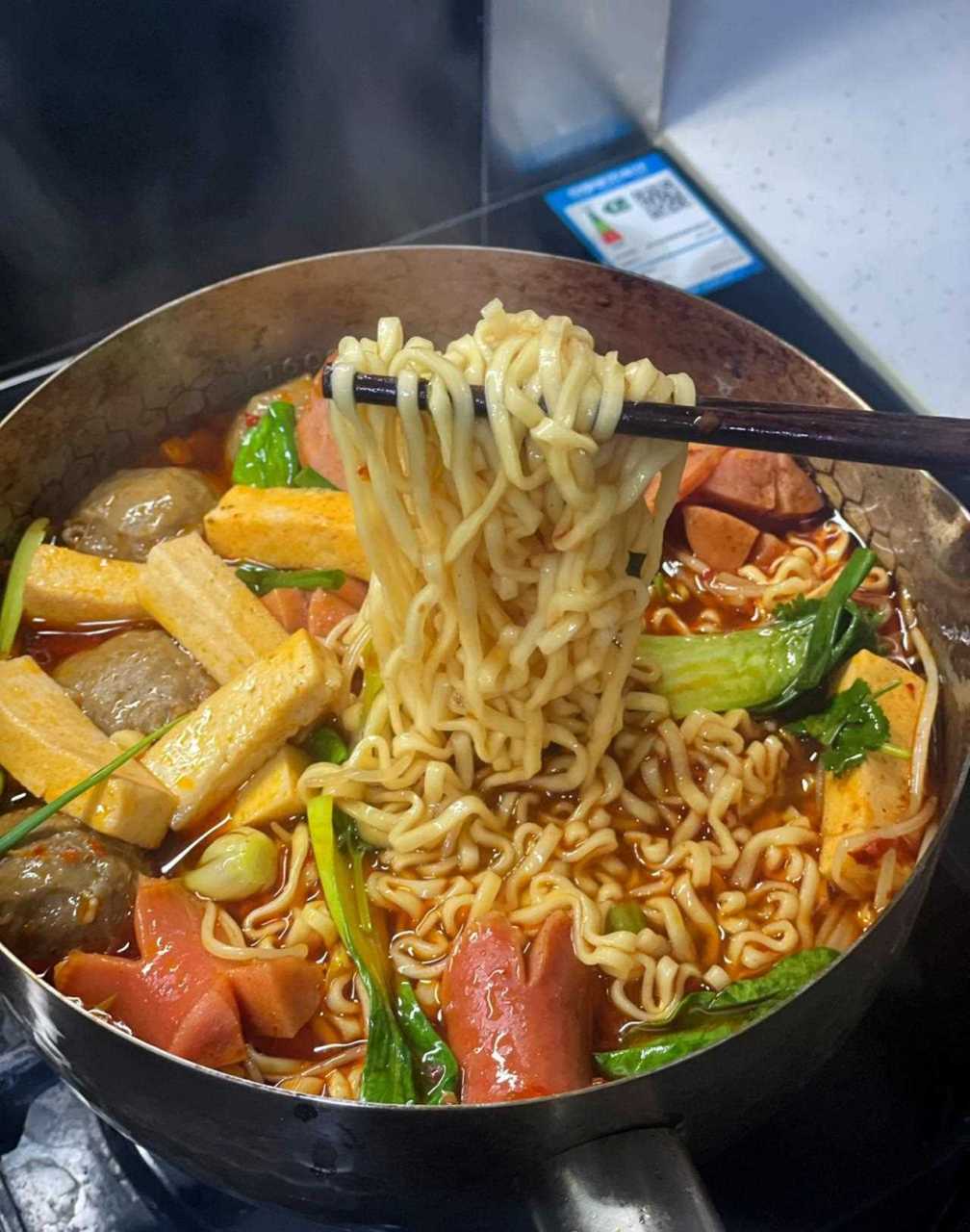 重口味必吃的火锅面,麻辣过瘾香完了 面条这样做简单又好吃,懒人党