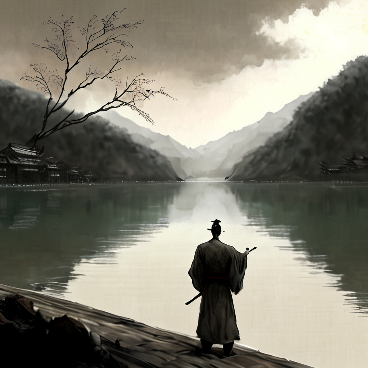 百度ai绘图黑科技#名满江湖刘改之,半生穷因只吟诗.