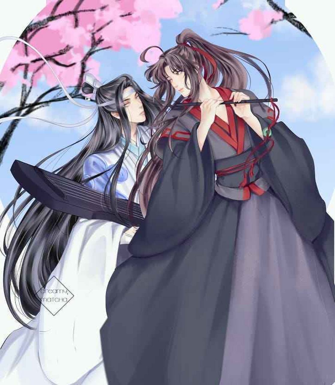 魔道祖师. 最后两张真是太适合cp头像了!