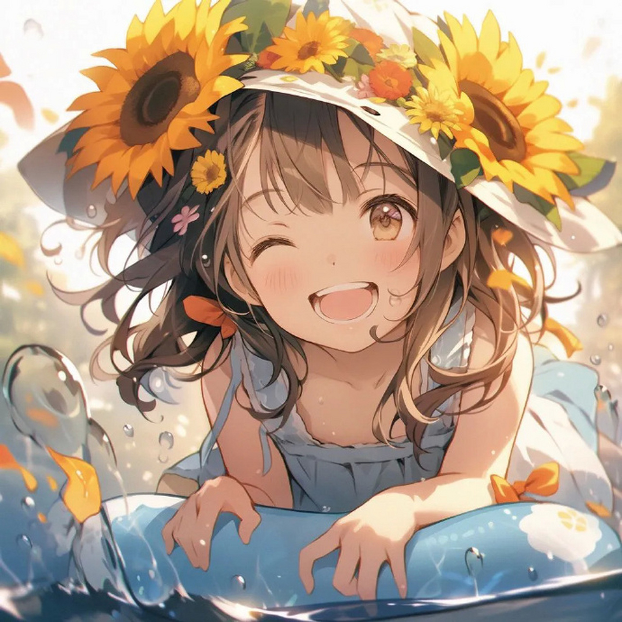 水上乐园快乐女生头像 676767