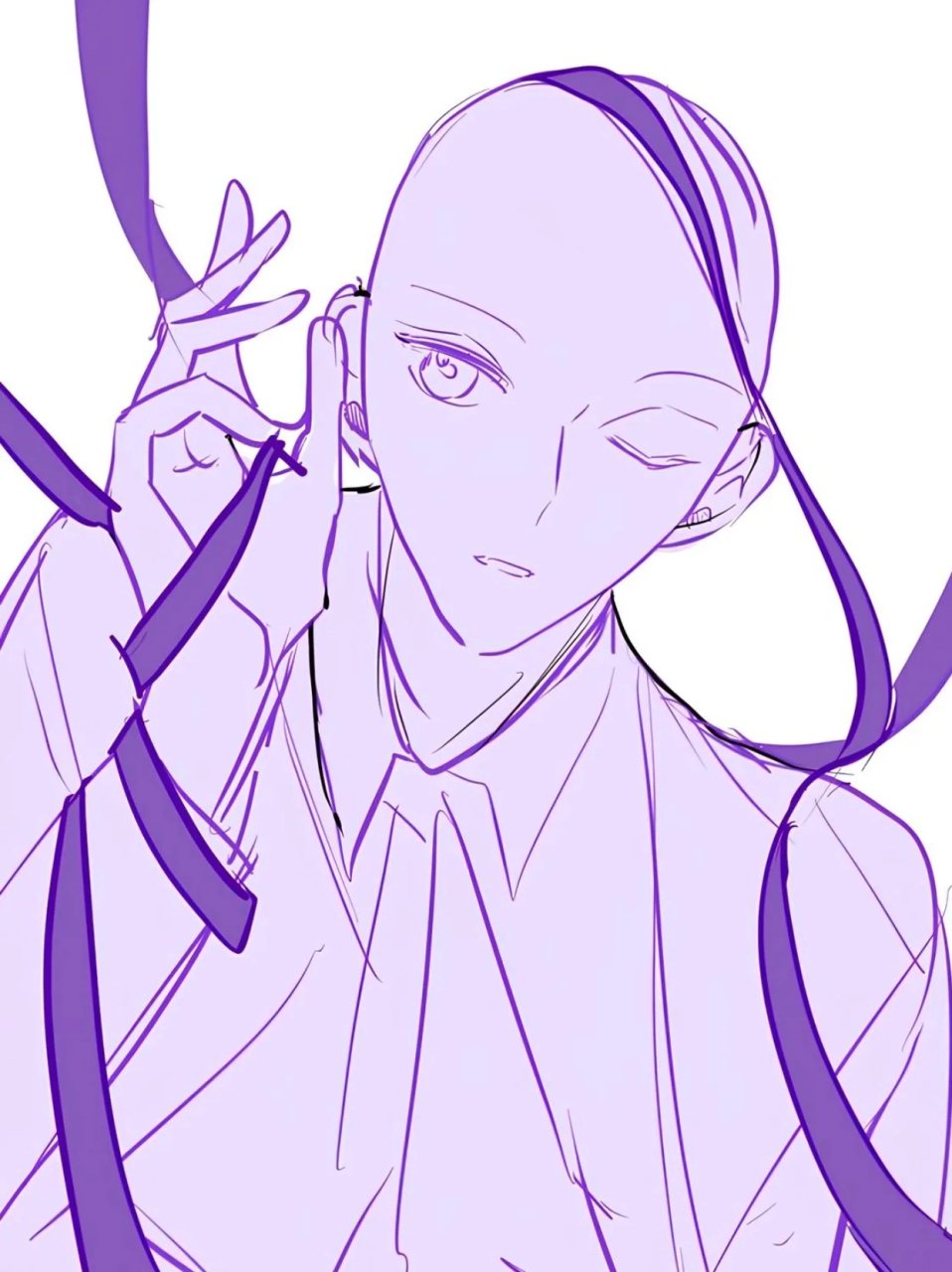 绘画素材 | 束缚!单人模板合集