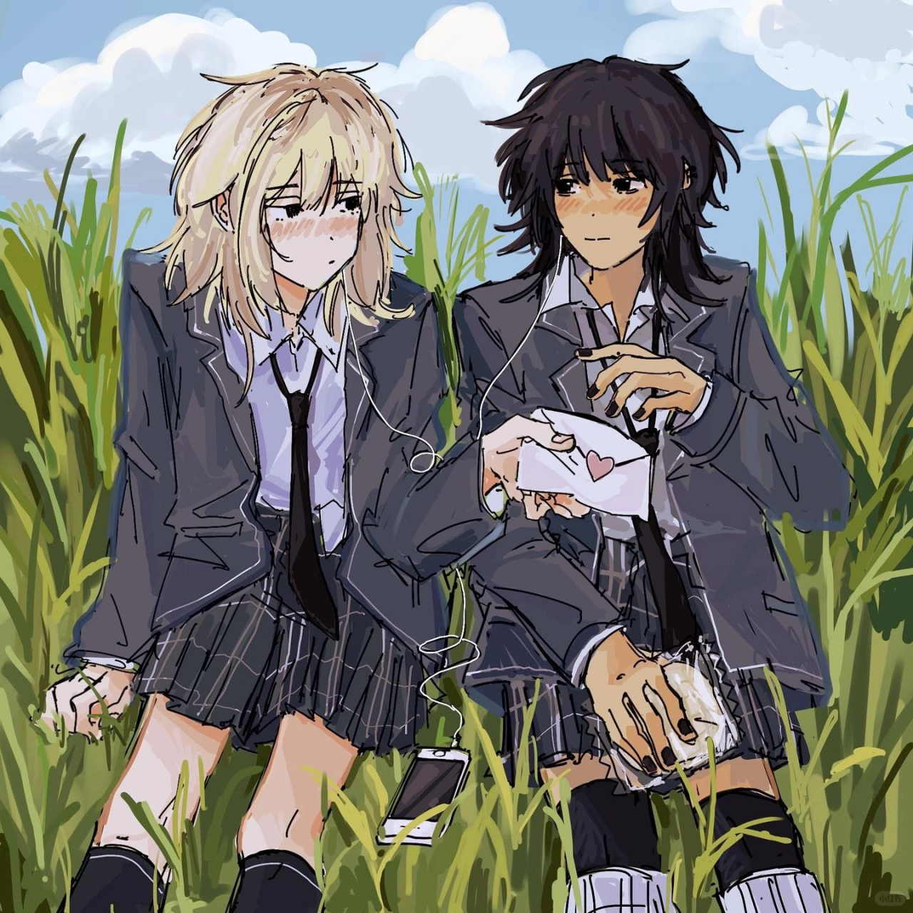 活泼的线条复古色彩潮流少年 今天分享艺术家soyboysel