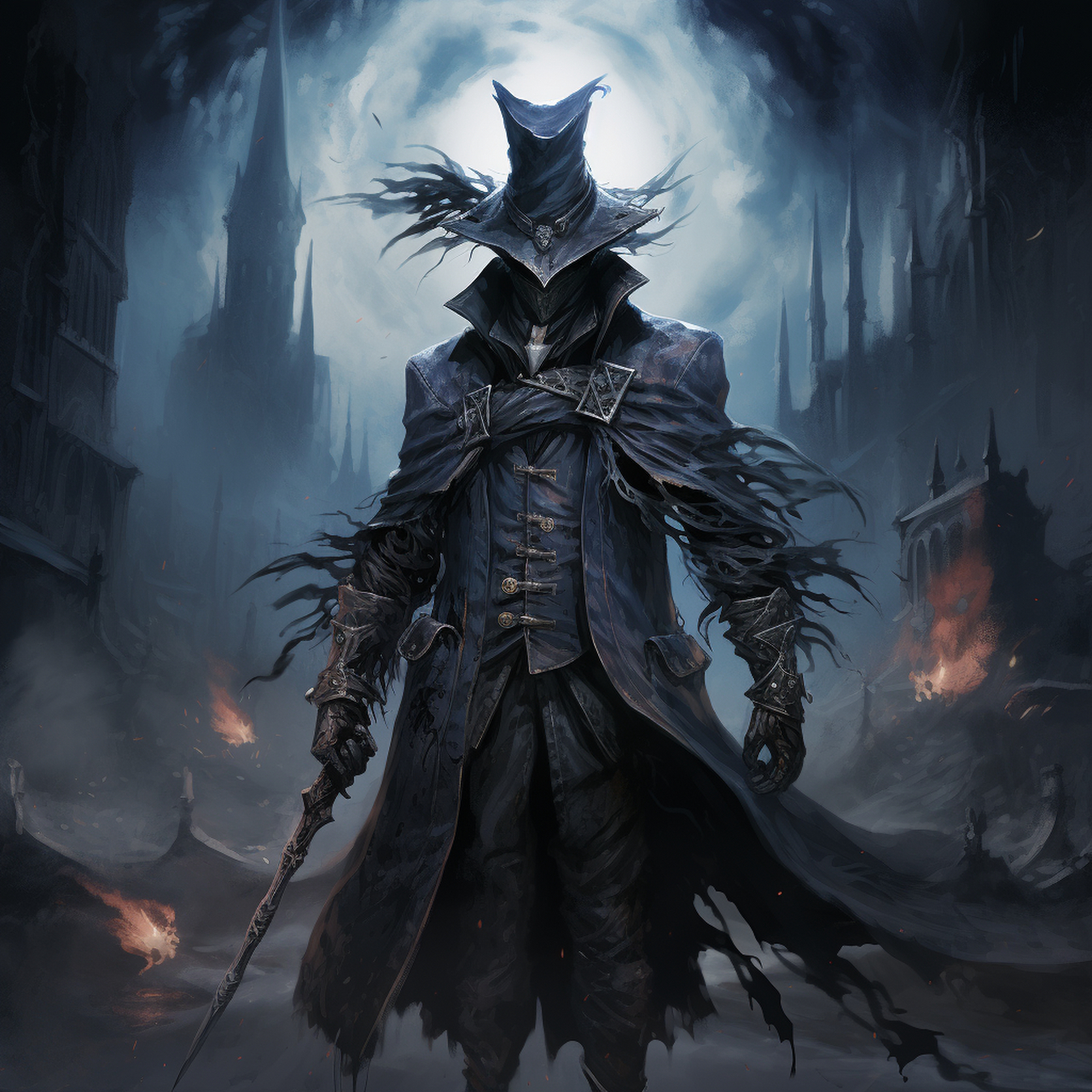 末日杀手,世界末日了,他还在与命运做最后的斗争!#ai绘画# #ai黑科技