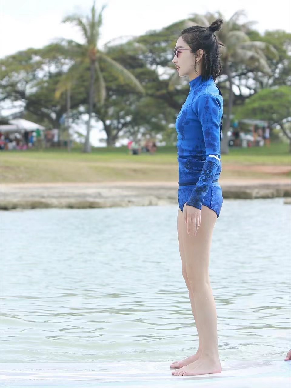 周冬雨综艺  海上瑜伽     真是有点东西的综艺啊[三哈]#我们都爱聊