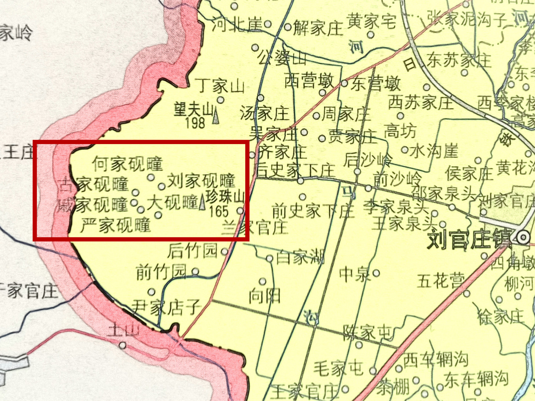 地名文化:莒县刘官庄镇有好多个"砚疃"村 在日照市莒县刘官庄镇的西部