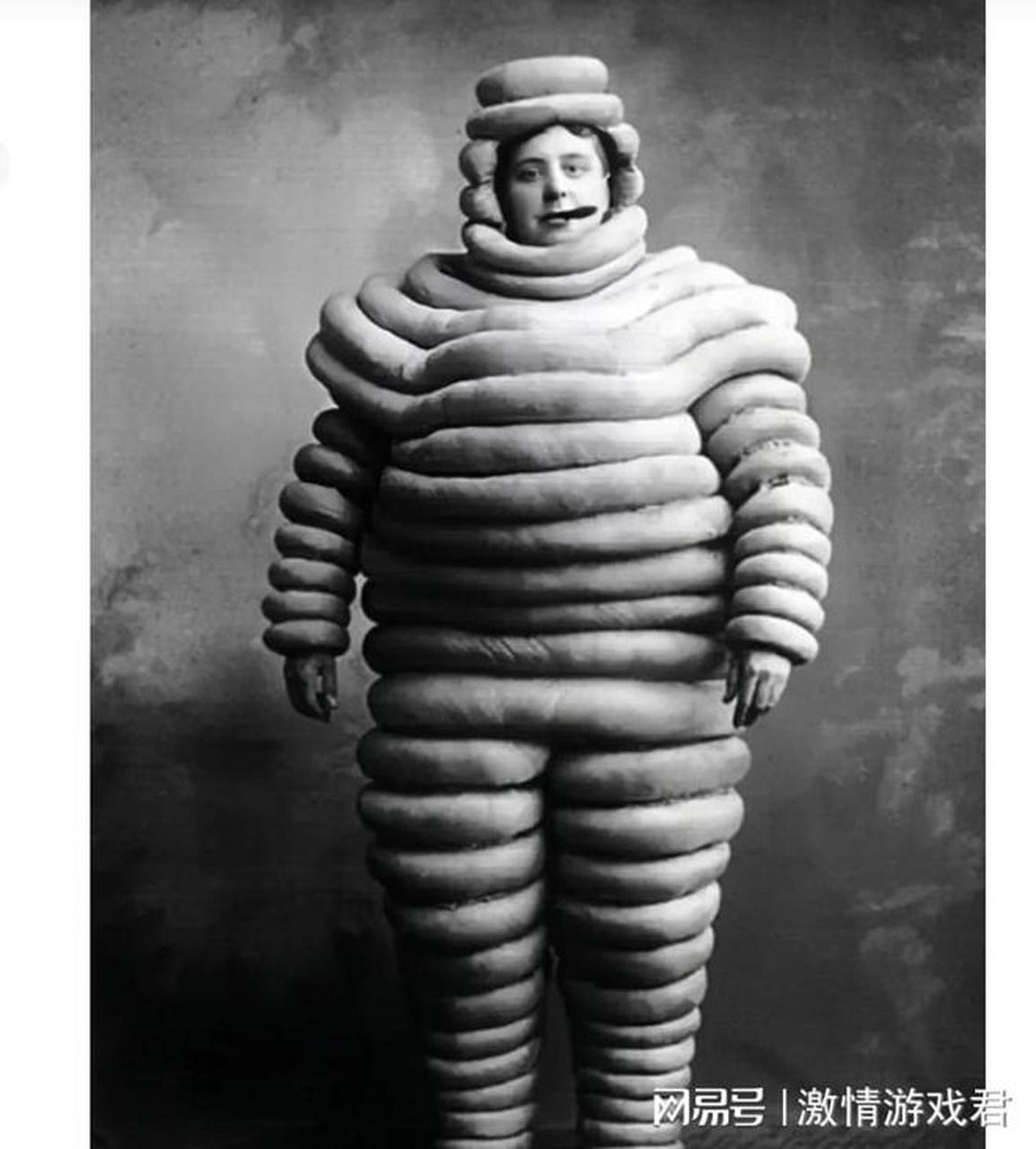 在1910年,米其林轮胎公司创造了它的吉祥物——米其林轮胎人.