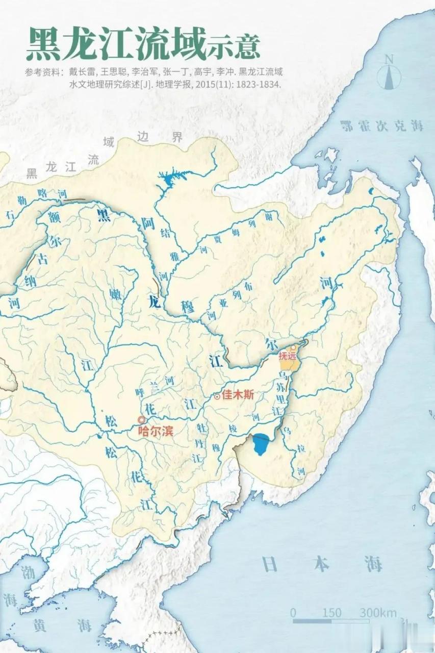 黑龙江主要湖泊分布图图片