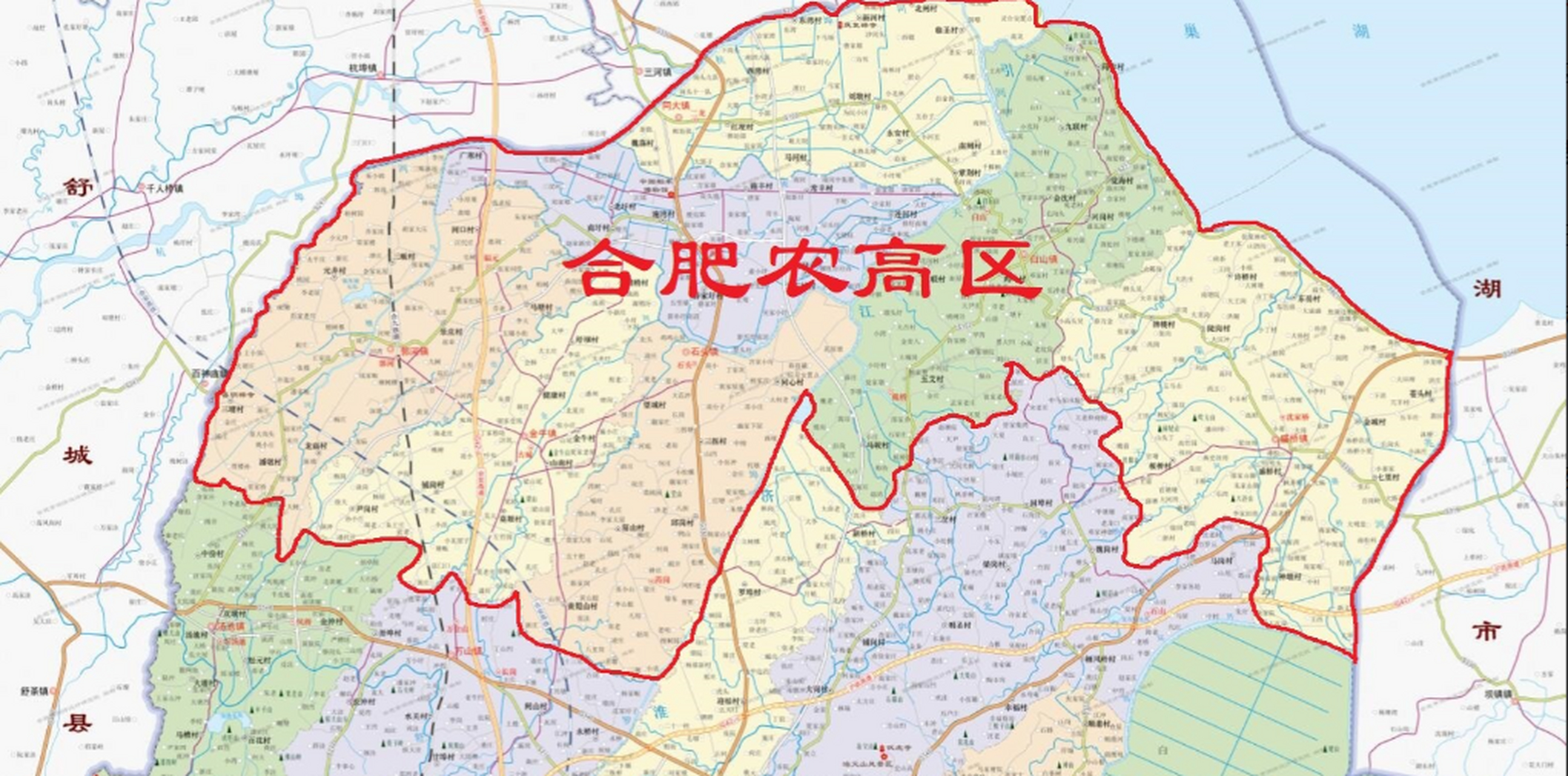 庐江土地储备还有极大操作空间,安农大本来在合肥农高区设有研究院