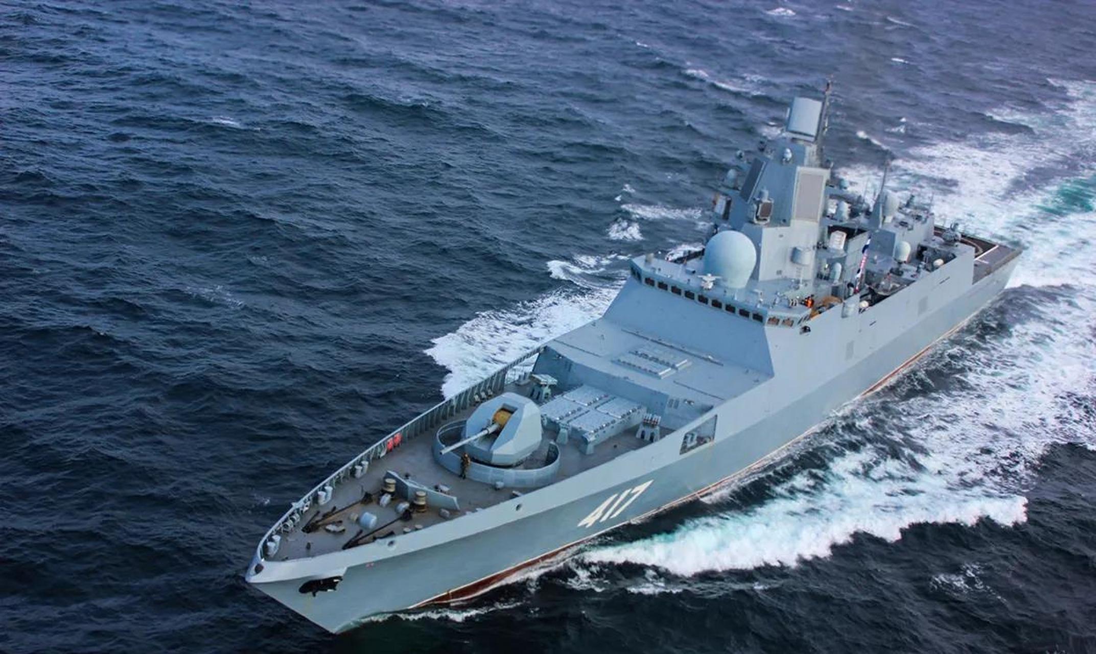 俄罗斯护卫舰戈尔什科夫海军上将号将进入地中海海域,可惜也只能在