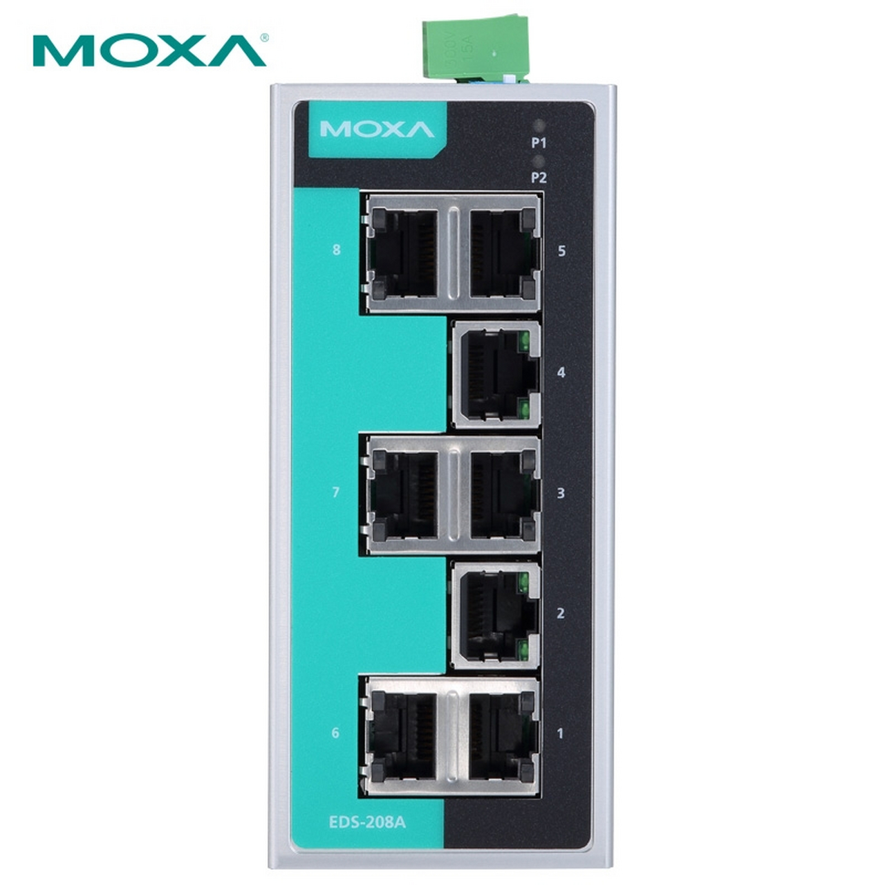 摩莎(moxa)eds-208a 8口非网管百兆工业以太网交换机 (质量怎么样,好