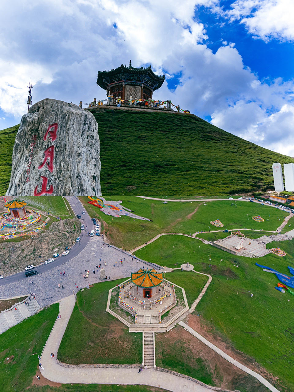 大美湟源#  "草原门户,西海屏风"——湟源99日月山90  99景区