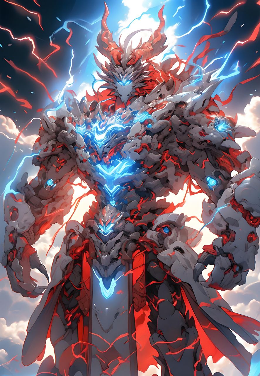 a绘43龙骑士,#龙##图片##动漫头像和壁纸##二次元##骑士##科幻机甲