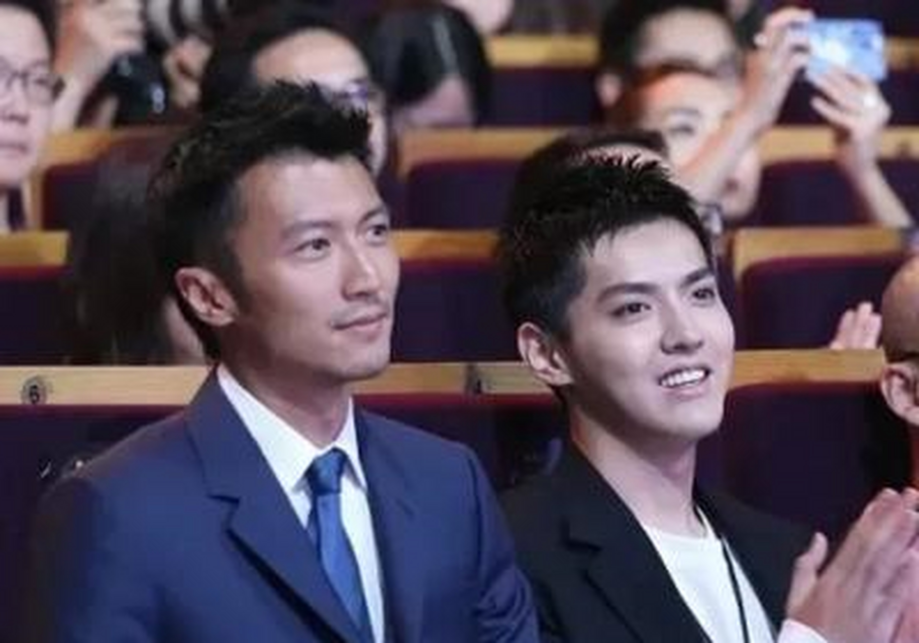 吴亦凡和谢霆锋昔日罕见同框!