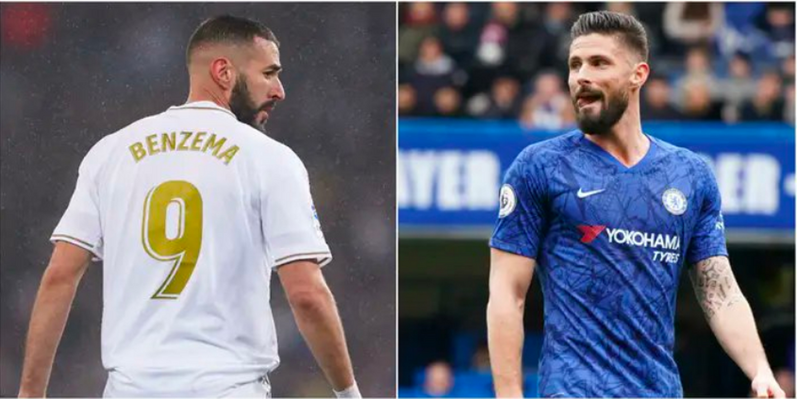 但本泽马相当自信,当被要求将自己与吉鲁进行